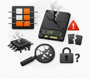 ساختار NAND Flash در SSD و بازیابی اطلاعات