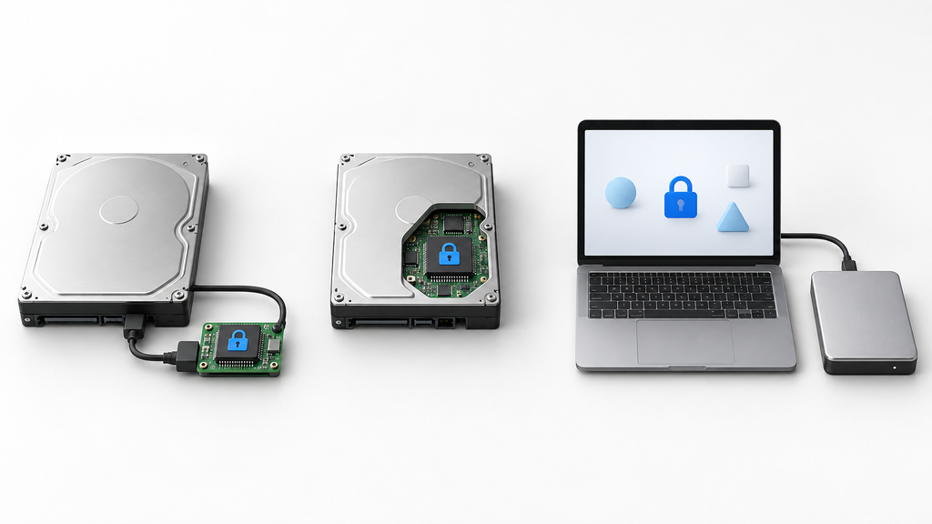 رمزنگاری USB Bridge در بازیابی اطلاعات هارد اکسترنال
