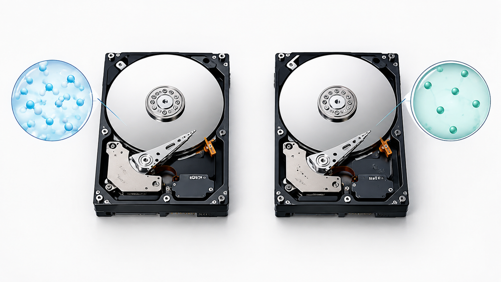مقایسه هاردهای هلیوم Seagate Exos و WD Gold